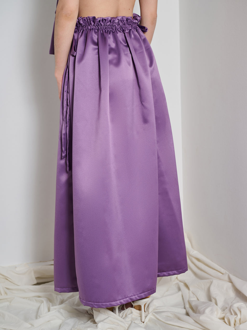 Between Us Long Skirt Purple