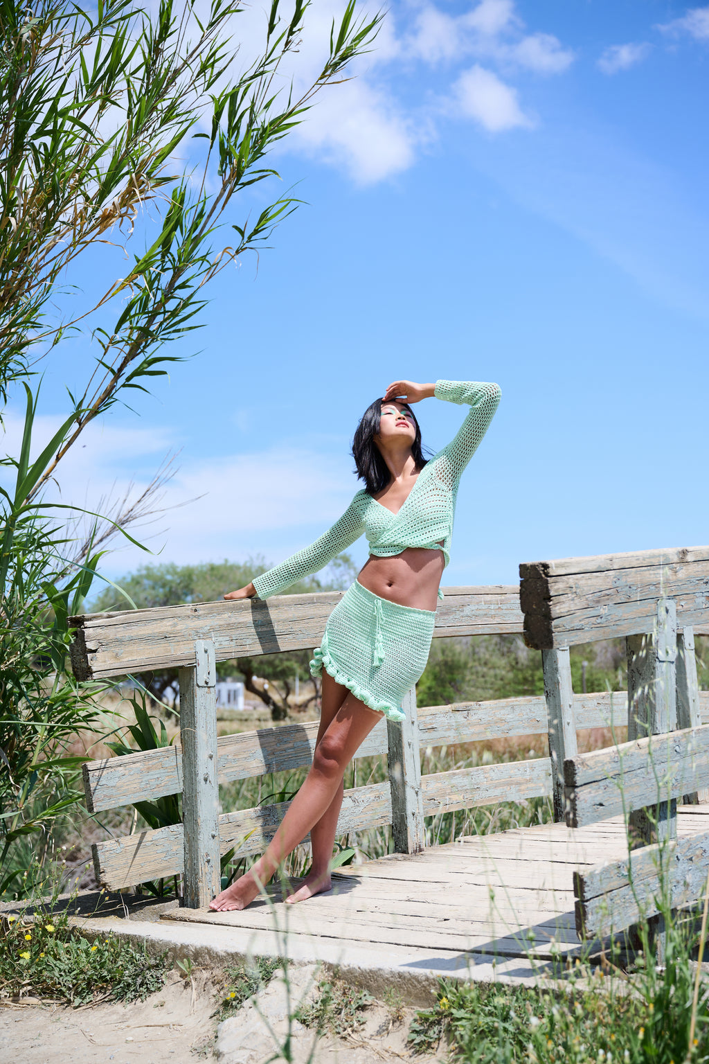 Handmade Skirt - Mojito