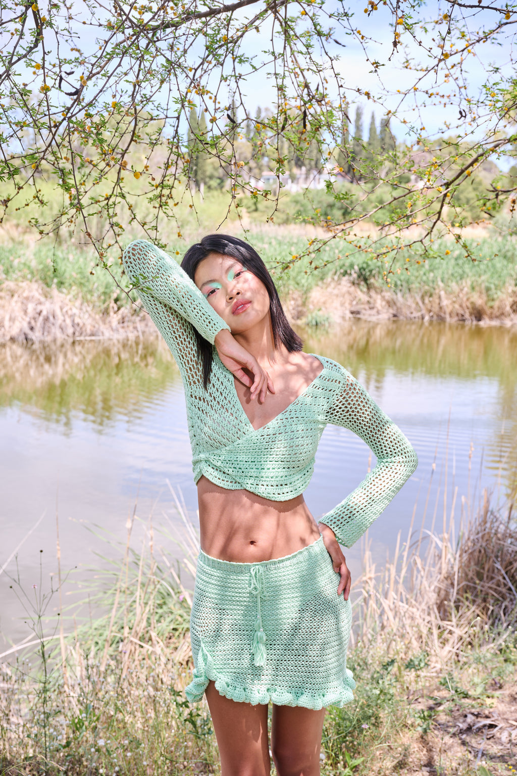 Handmade Skirt - Mojito