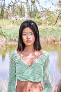 Handmade Wrap Top - Mojito