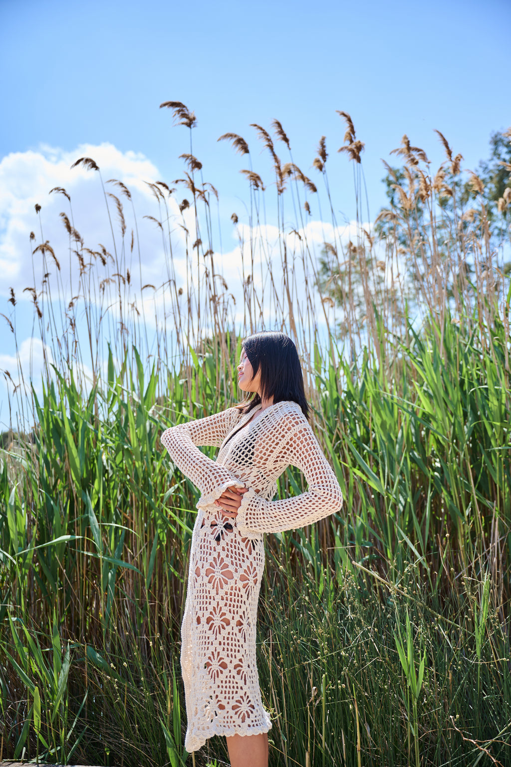 Handmade Long Kimono-Caipirinha